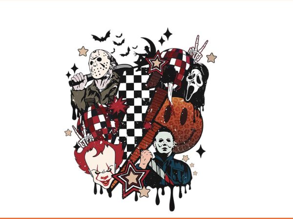 Horror movies friend kill halloween png graphic t shirt