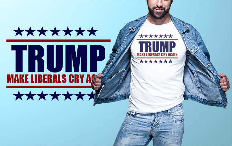 30 DONALD TRUMP FOR PRESIDENT TSHIRT DESIGN BUNDLE