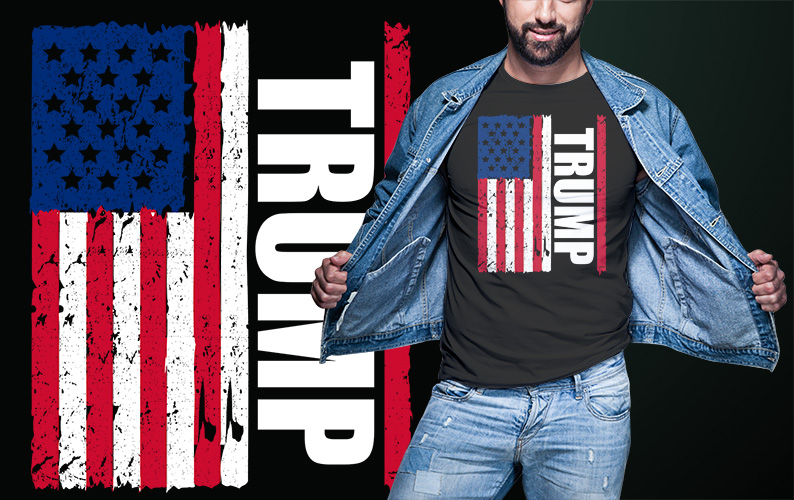 30 DONALD TRUMP FOR PRESIDENT TSHIRT DESIGN BUNDLE