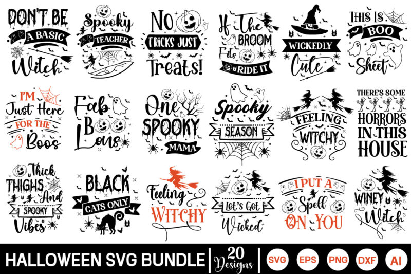 Farmhouse Halloween Mega Bundle, Halloween Big Bundle, Halloween Gift Idea SVG, Halloween Mega Bundle, Halloween Clipart, Halloween Cut file