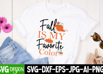 Fall Is My Favorite Color Halloween T-Shirt Design, Fall Is My Favorite Color Halloween Vector T-Shirt Design, Boo Boo Crew T-Shirt Design,