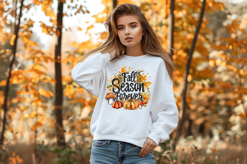 Fall Autumn Season Sublimation Bundle, Fall T-Shirt Design