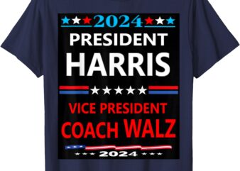 2024 Election T-Shirt HARRIS WALZ, HARRIS, COACH WALZ, 2024 Election, TRUMP 2024, MAGA