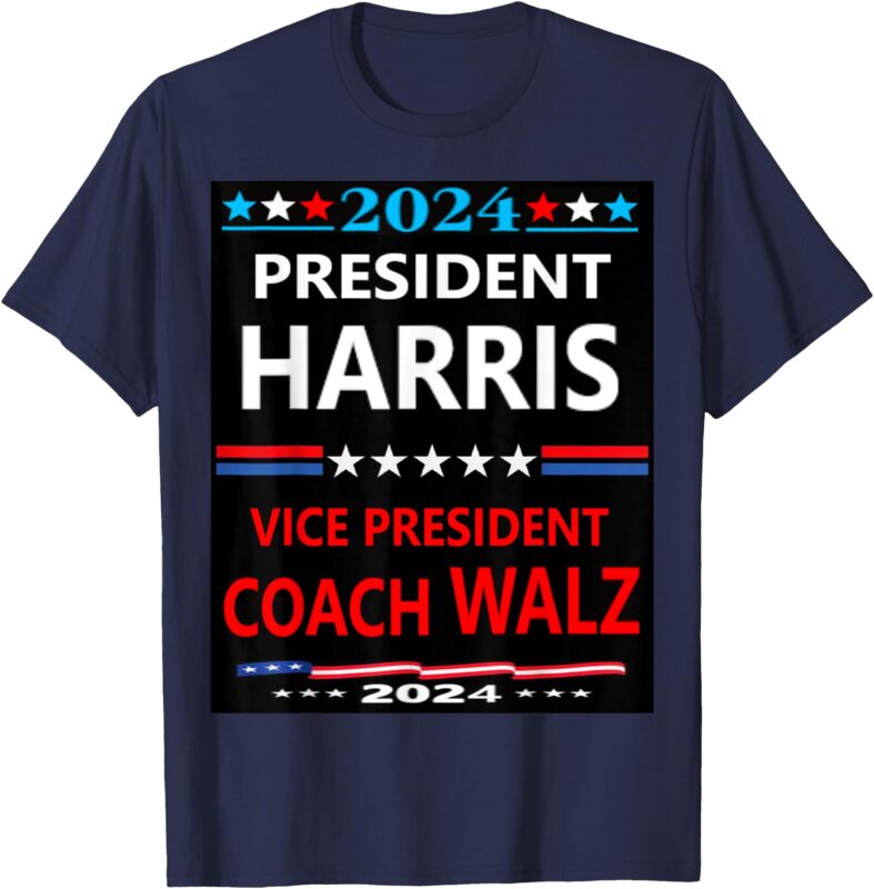 2024 Election T-Shirt HARRIS WALZ, HARRIS, COACH WALZ, 2024 Election, TRUMP 2024, MAGA