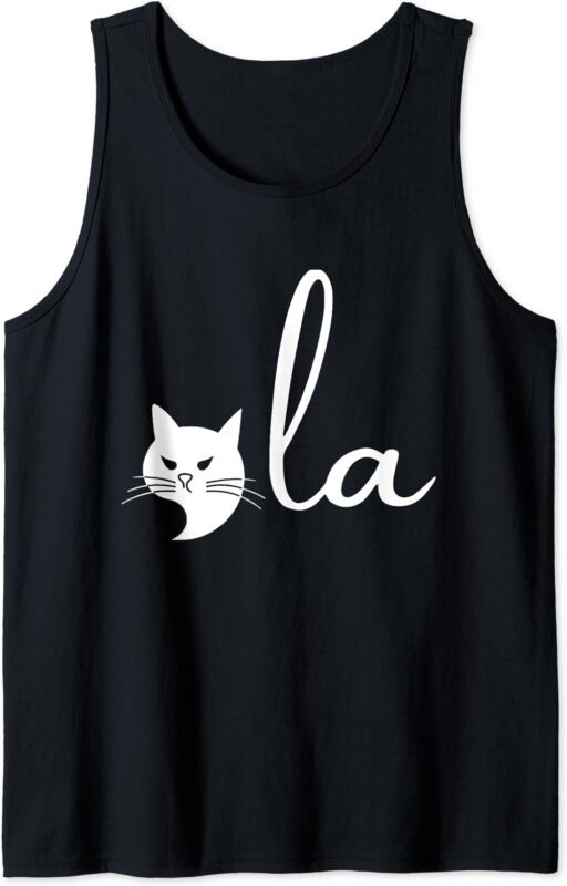 2024 Election Tank Top Retro Cat Comma La Kamala Harris For President 2024 Election