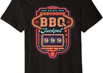 2024 Premium T-Shirt The official apparel for the 2024 BBQ Jackpot competition in Las Vegas