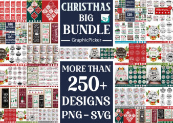 Mega Christmas Farmhouse Bundle, Christmas Big Bundle, Christmas Mega Bundle, Christmas Funny quotes, Christmas BIG Bundle,Christmas Pot Ho t shirt designs for sale