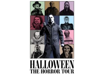 Halloween The Horror Tour PNG graphic t shirt