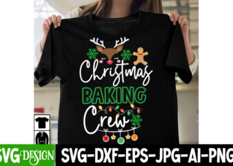 Christmas Baking T-Shirt Design, Christmas Baking Crew Sublimation PNG,Christmas clipart PNG,Christmas SVG Cut File,Christmas SVG Bundle