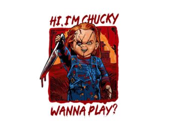 Hi I’m Chucky Wanna Play Halloween The Horror Tour PNG graphic t shirt