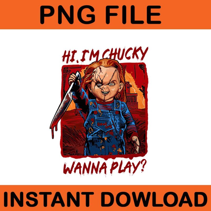 Hi I’m Chucky Wanna Play Halloween The Horror Tour PNG