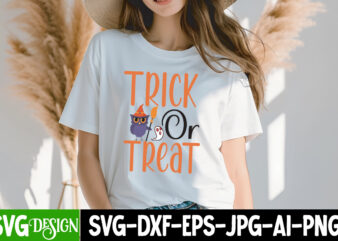 Trick Or Treat T-Shirt Design, Trick Or Treat Vector T-Shirt Design, October 31 T-Shirt Design, October 31 Vector T-Shirt Design, Halloween