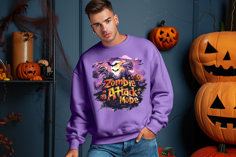 Scary Halloween Sublimation Bundle, Halloween T-Shirt Design Bundle