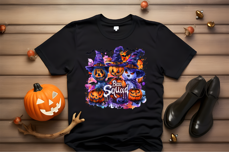 Scary Halloween Sublimation Bundle, Halloween T-Shirt Design Bundle