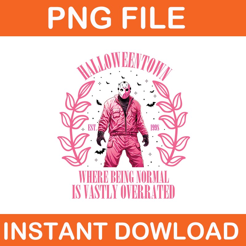 Bundle Coquette Bow Horror Movie Characters Halloween PNG, Pink Ghost Halloween PNG