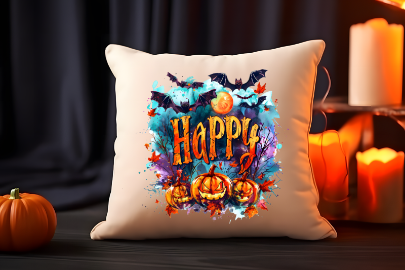 Scary Halloween Sublimation Bundle, Halloween T-Shirt Design Bundle