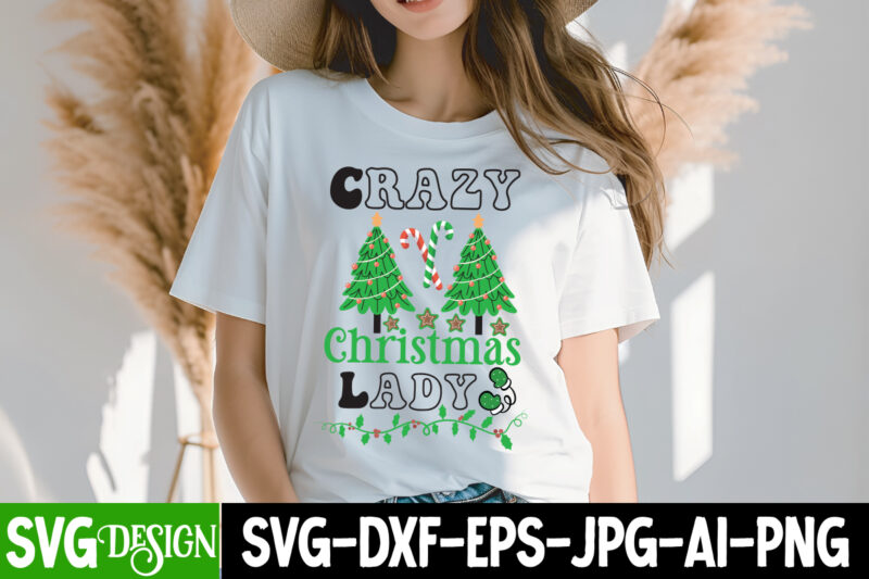 Christmas Cutie T-Shirt Design, Christmas Cutie Vector T-Shirt Design, Christmas SVG Design, Christmas Tree Bundle, Christmas SVG bundle Quo