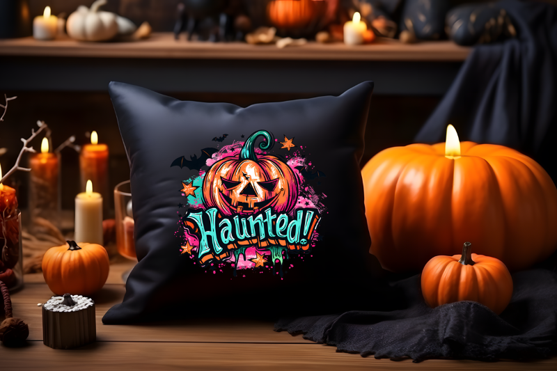 Retro Style Halloween Word Bubble Bundle, Halloween T-Shirt Designs