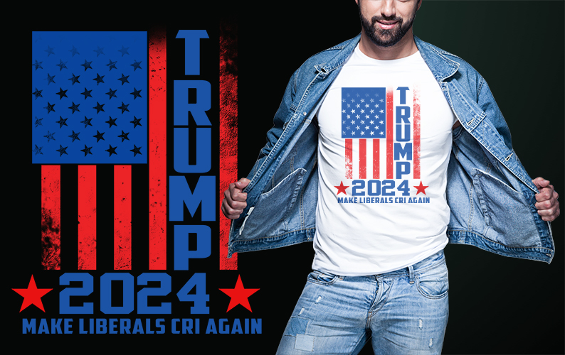 30 DONALD TRUMP FOR PRESIDENT TSHIRT DESIGN BUNDLE