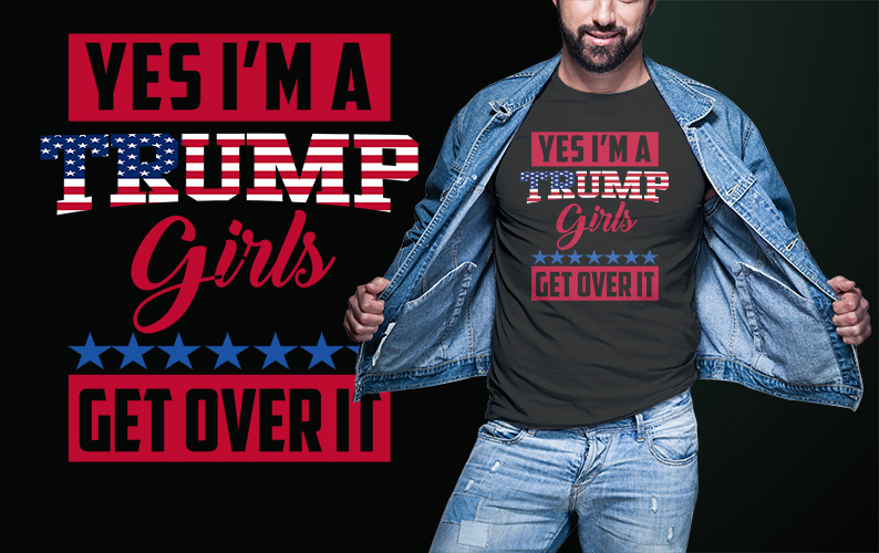 30 DONALD TRUMP FOR PRESIDENT TSHIRT DESIGN BUNDLE