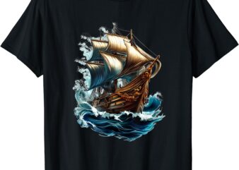 A Sailing Ship T-Shirt