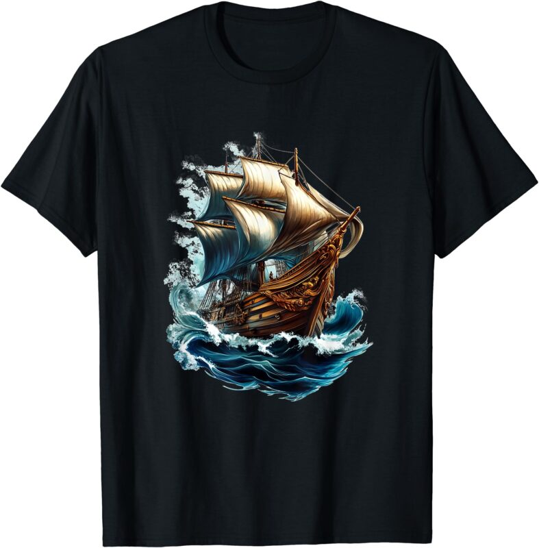 A Sailing Ship T-Shirt