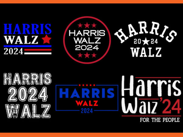 Bundle harris walz 2024 svg, harris waltz 2024 svg, harris waltz 2024 election kamala harris tim waltz 2024 svg t shirt template