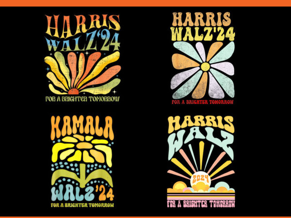 Kamala harris 2024 for a brighter tomorrow png, kamala harris 2024 png t shirt vector art