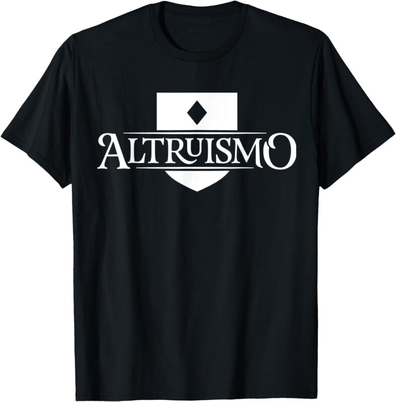 ALTRUISMO House of Givers, School Spirit Givers, Black T-Shirt