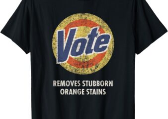 Anti-Trump Vote Detergent Funny Vintage T-Shirt