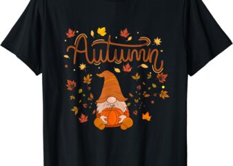 Autumn Gnome Charm T-Shirt