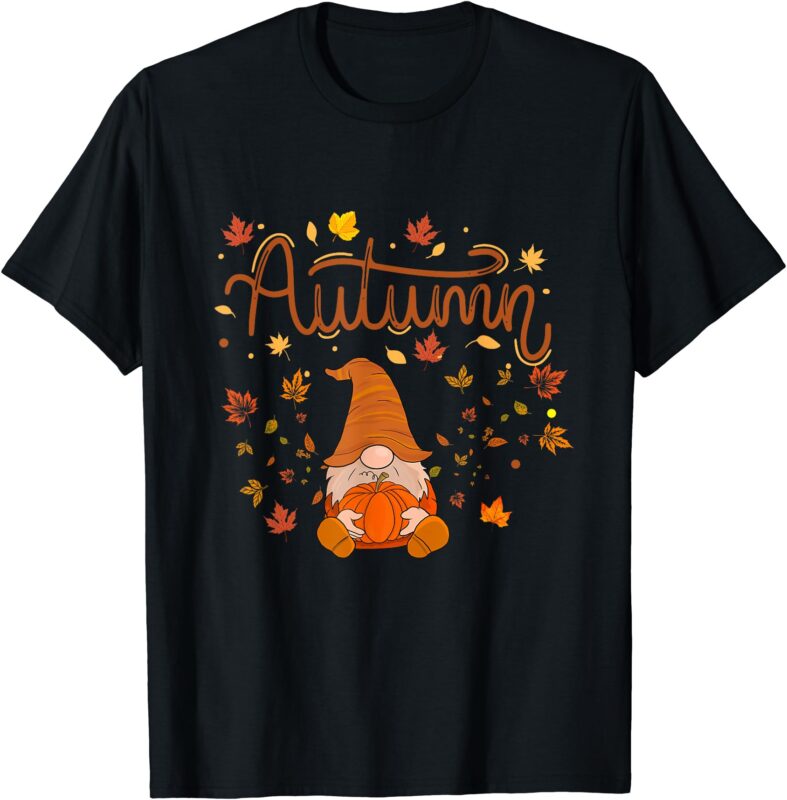 Autumn Gnome Charm T-Shirt