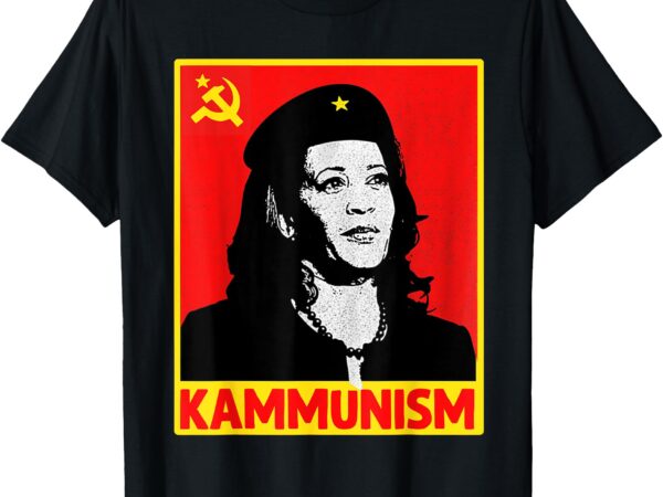 Awesome kamala harris kammunism communism harris walz 2024 t-shirt