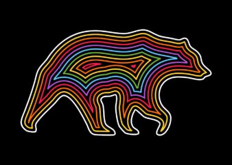 Rainbow Bear