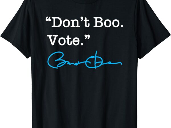 Barack obama (blue signature) t-shirt