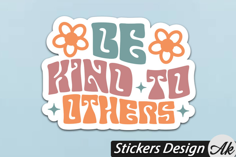 Kindness Stickers SVG Bundle