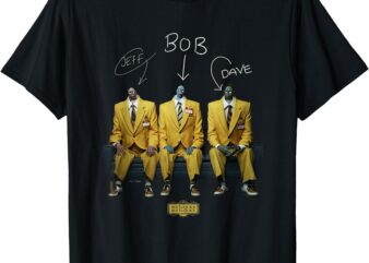 Beetlejuice Beetlejuice Jeff Bob & Dave Shrunken Heads T-Shirt