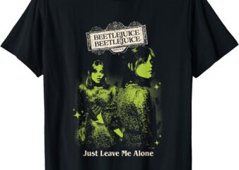 Beetlejuice Beetlejuice Just Leave Me Alone Astrid Vintage T-Shirt