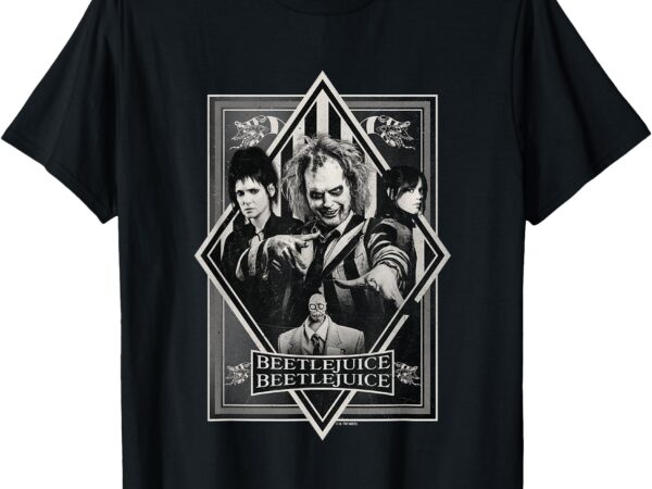 Beetlejuice beetlejuice lydia betelgeuse & astrid vintage t-shirt