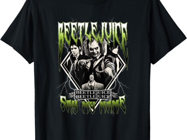 Beetlejuice group band t-shirt