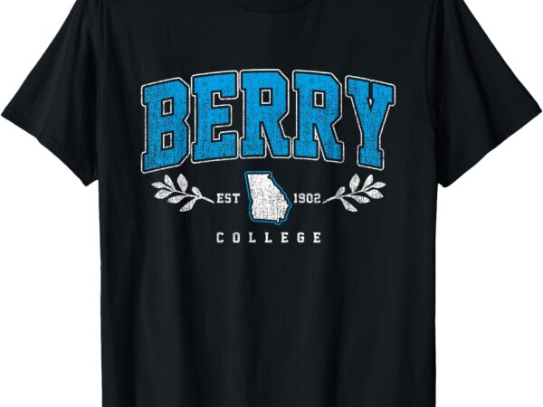 Berry arch retro college athletic sports tee men women t-shirt