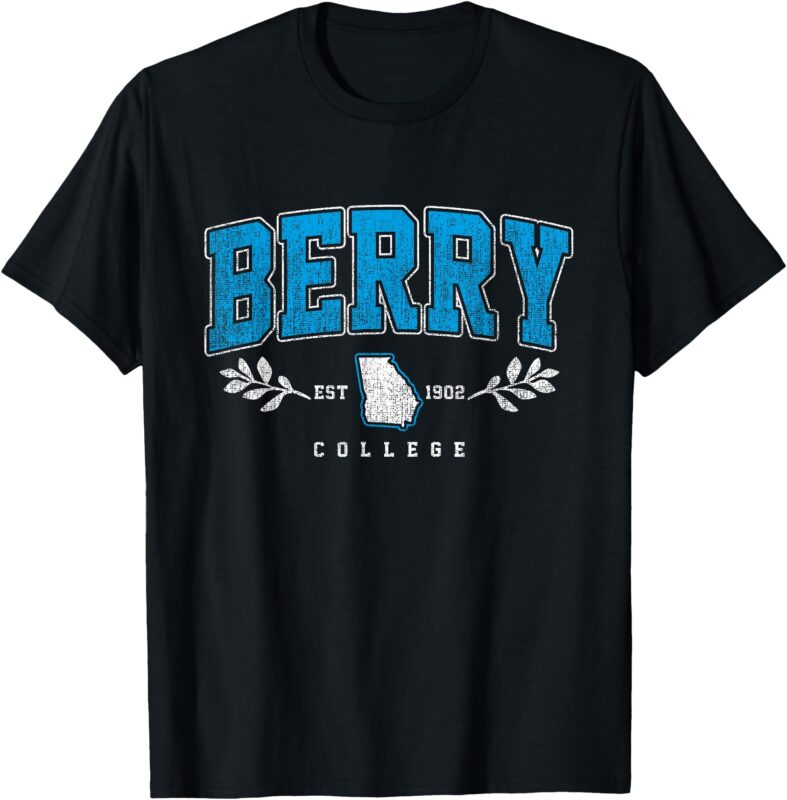 Berry Arch Retro College Athletic Sports Tee Men Women T-Shirt