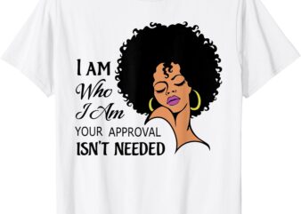 Black Queen Lady Curly Natural Afro African American Ladies Short Sleeve T-Shirt,Small