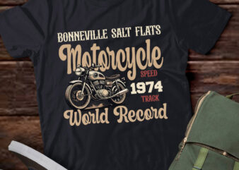 Bonneville Salt Flats Motorcycle Birthday 1974 Biker lts-d t shirt template