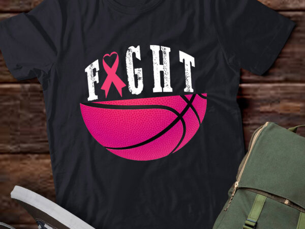 Breast cancer basketball awareness pink ribbon gift lts-d t shirt template