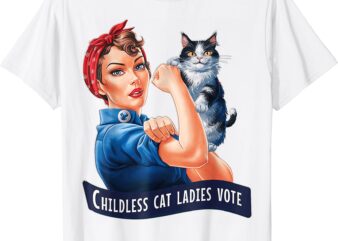 CHILDLESS CAT LADIES VOTE T-Shirt