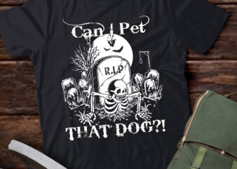 Can I Pet That Dog Halloween T-Shirt ltsp