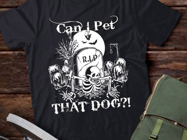 Can i pet that dog halloween t-shirt ltsp