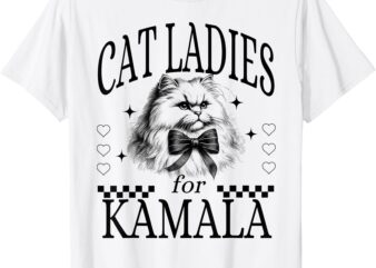 Cat Ladies For Kamala T-Shirt