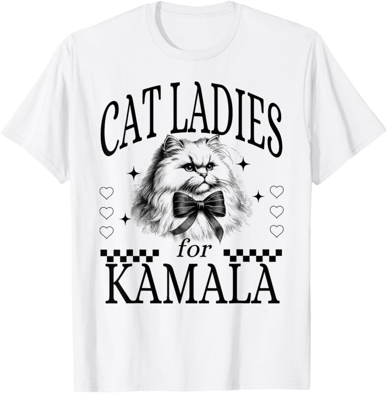 Cat Ladies For Kamala T-Shirt